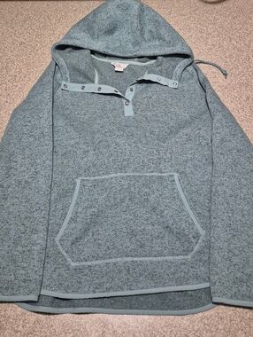 Womens Ascend 1/4 Snap Hoodie Size Large